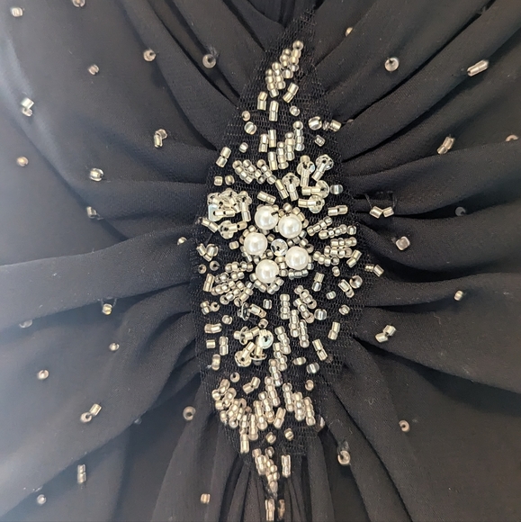 Strapless High-low Formal Dress w. Wrap - Picture 5 of 10